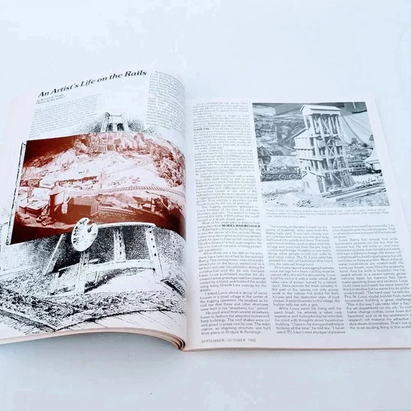 Narrow Gauge and Short Line Gazette Magazine Sept/Oct 1982 Vintage - Picture 2 of 4